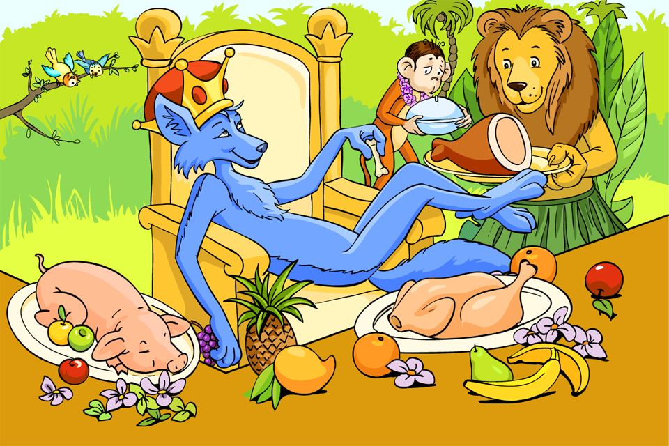Little Blue Jackal (for iPad) - Educational App
